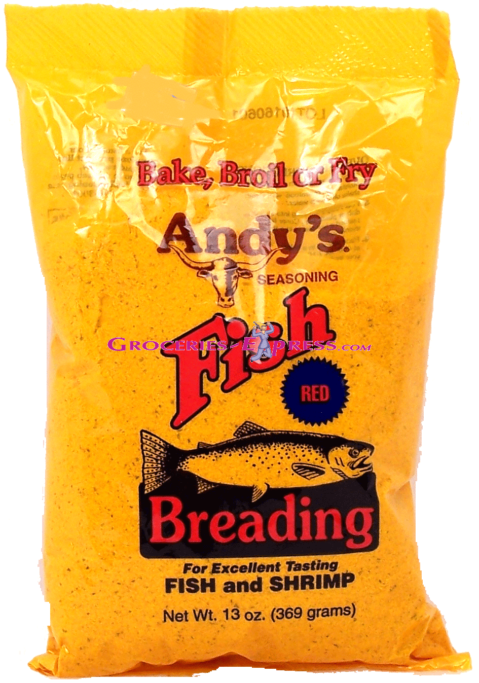 Andy's&nbsp;&nbsp;red fish seasoning breading for excellent tasting fish and shrimp Full-Size Picture